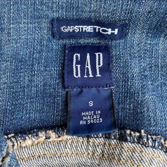 Y2K Gap Stretch Denim / Jean Jacket - Stretch- Small - Picture 7 of 11